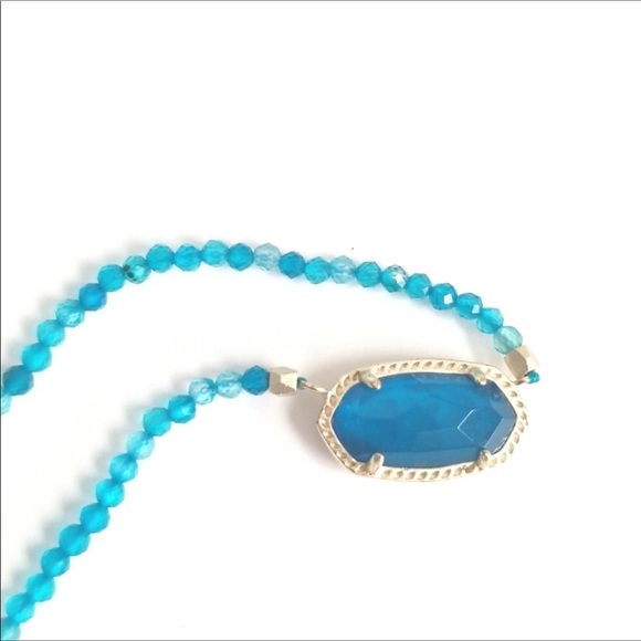 Kendra Scott Jewelry - Kendra Scott Elisa necklace aqua blue
